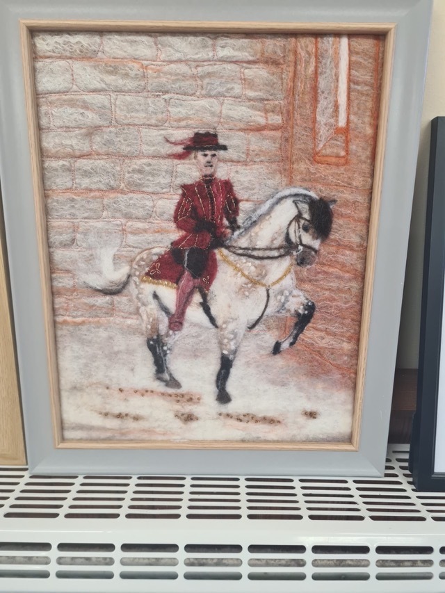 Feltwork artwork by Sheila